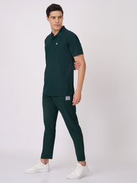 Men's  Polyester Regular fit Trackpant with Zipper Pockets