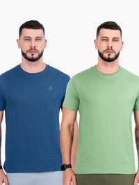 clanshans, supernox, t-shirts, roundneck, discount tshirts, combo offers, diesel blue and pista green