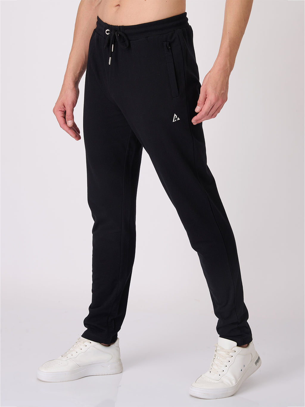 Buy Men's Super Combed Cotton Rich Slim Fit Dual Tone Joggers with