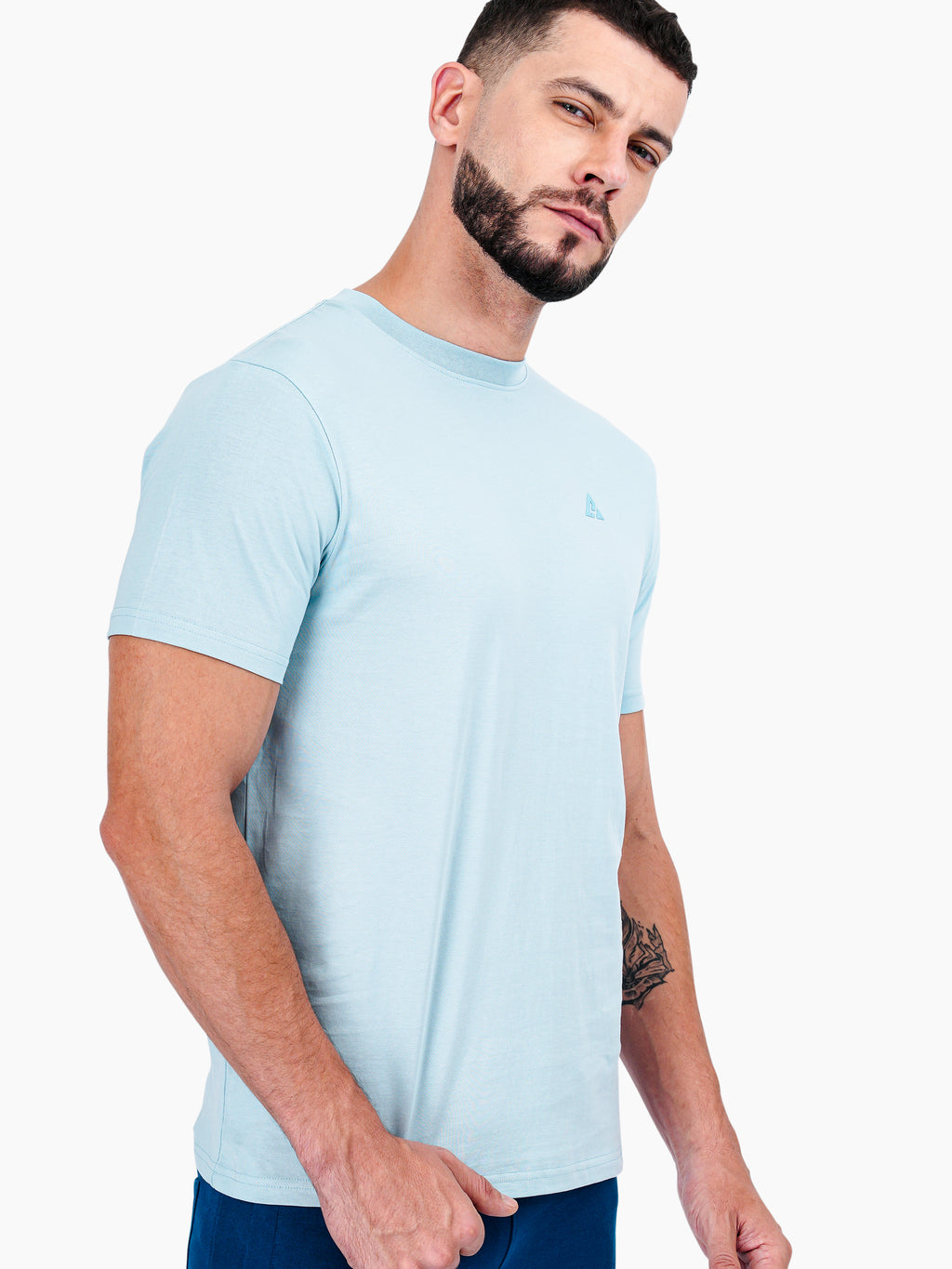 clanshans, supernox, t-shirts, roundneck, discount tshirts, combo offers, black and sky blue