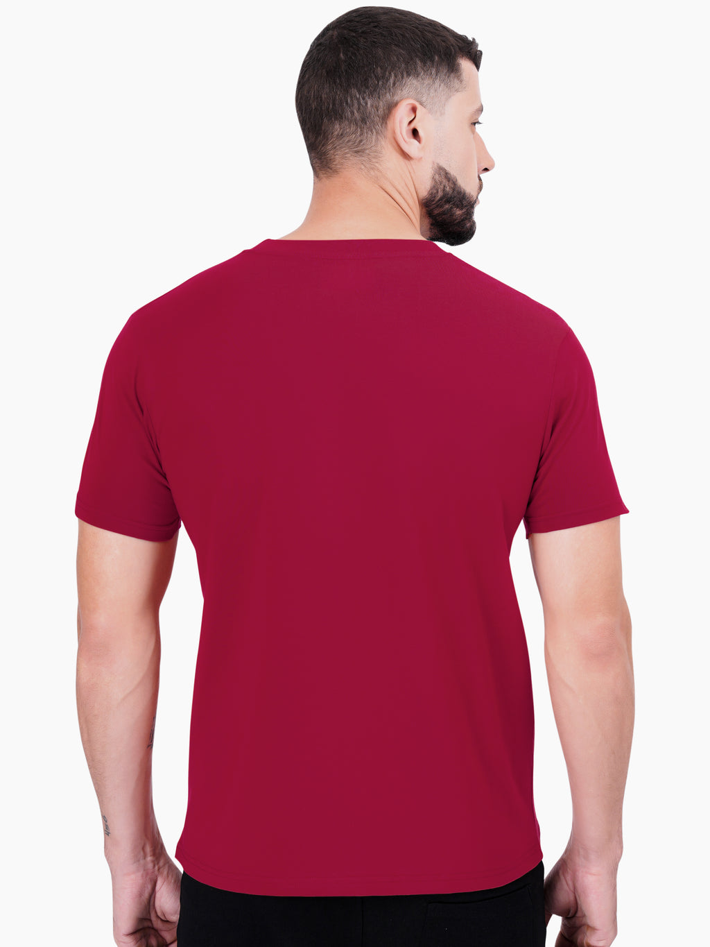 clanshans, supernox, t-shirts, roundneck, discount tshirts, combo offers, light grey and maroon