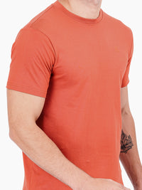 clanshans, supernox, t-shirts, roundneck, discount tshirts, combo offers, rust brown tshirts