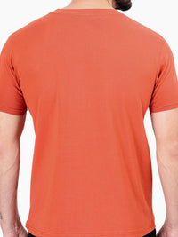 clanshans, supernox, t-shirts, roundneck, discount tshirts, combo offers, rust brown tshirts